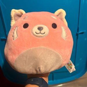 Squishmallows/FlipAmallows:Dohna & Mischa A Gray Snow Leopard & Pink Red Panda.